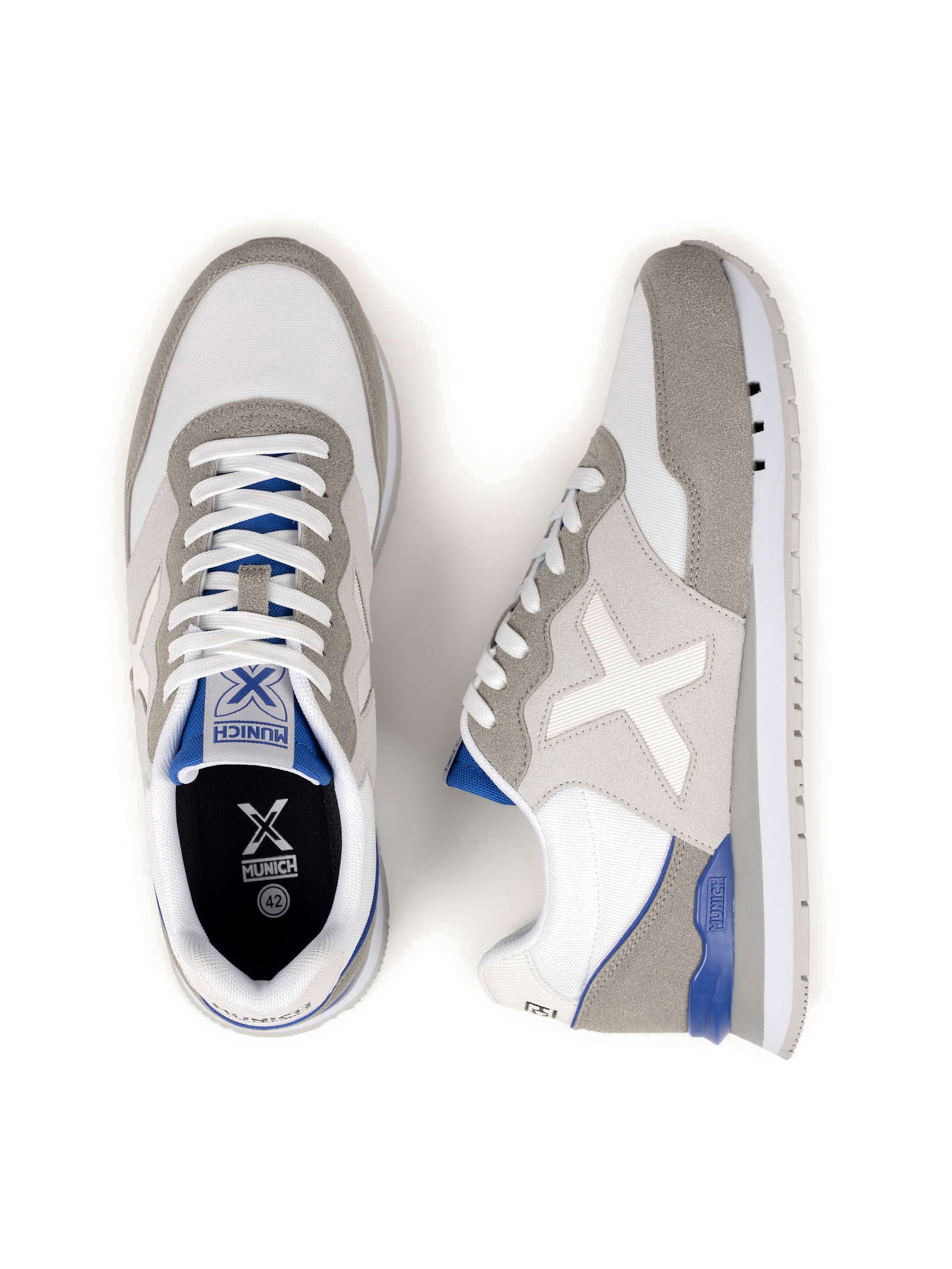 Baskets basses 'DASH' MUNICH en blanc