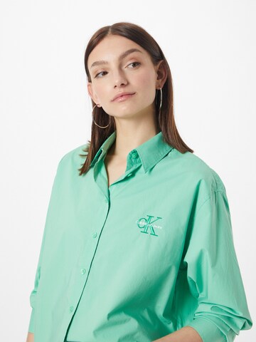 Calvin Klein Jeans Blouse in Green