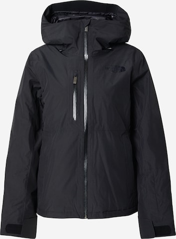 juoda THE NORTH FACE Laisvalaikio striukė 'DESCENDIT': priekis