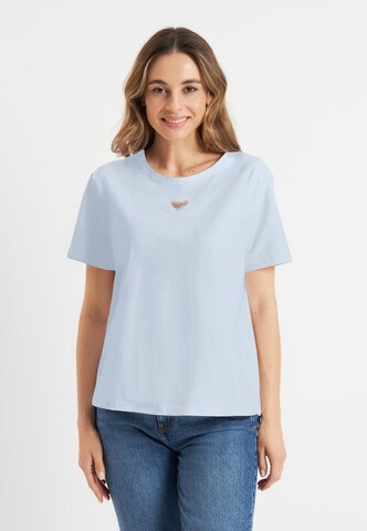 Frieda & Freddies NY Shirt in Blue: front