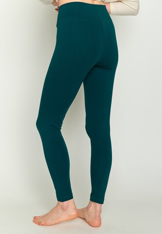 GREENBOMB Skinny Leggings in Green