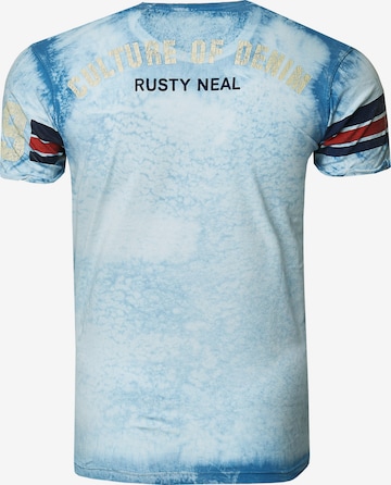 T-Shirt in Rusty ABOUT Hellblau YOU | Neal