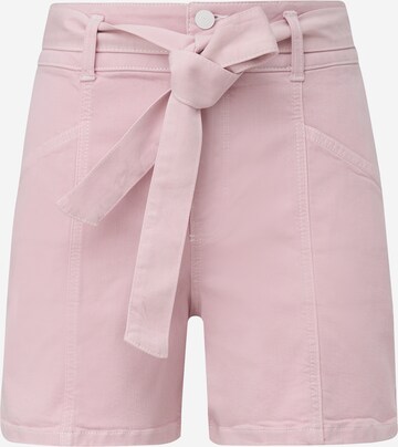 comma casual identity Regular Jeans in Pink: front
