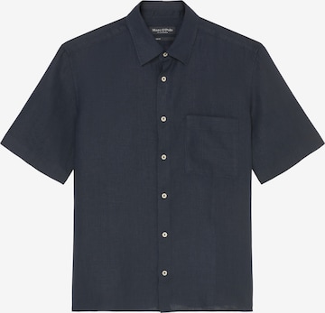 Marc O'Polo Regular fit Overhemd in Blauw: voorkant