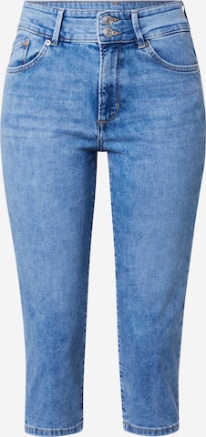 s.Oliver Slimfit Jeans in Blauw: voorkant