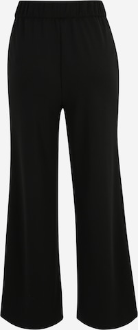 Only Petite Wide leg Pleat-Front Pants 'SANIA' in Black