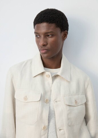 MANGO MAN Between-Season Jacket 'Calvia' in White