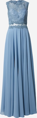 mascara Βραδινό φόρεμα σε μπλε: μπροστά