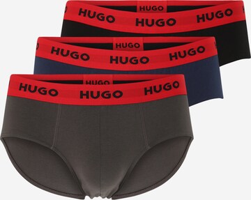 HUGO - Cueca em azul: frente