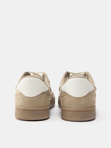 Pull&Bear Platform trainers in Yellow