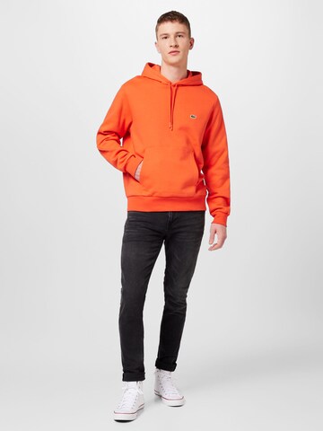 LACOSTE - Sweatshirt em laranja