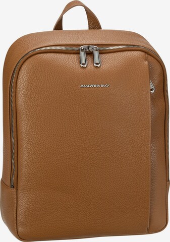 MANDARINA DUCK Backpack in Brown: front