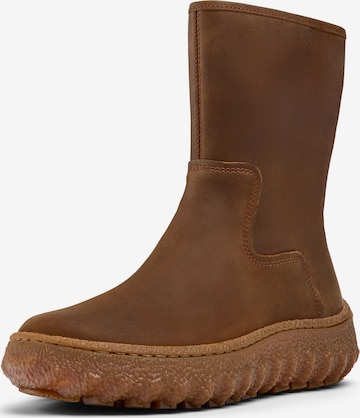 CAMPER Ankle Boots 'Ground' in Brown: front