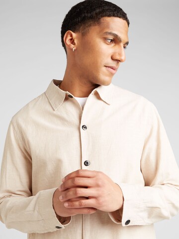 Comfort fit Camicia 'DAN' di SELECTED HOMME in beige