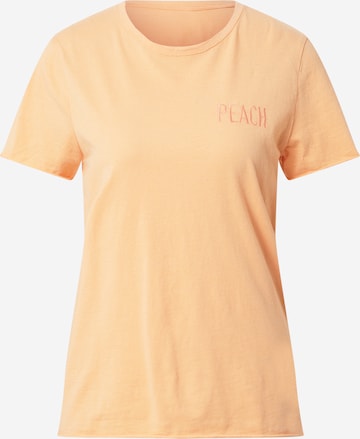 T-shirt 'FRUITY' ONLY en orange : devant