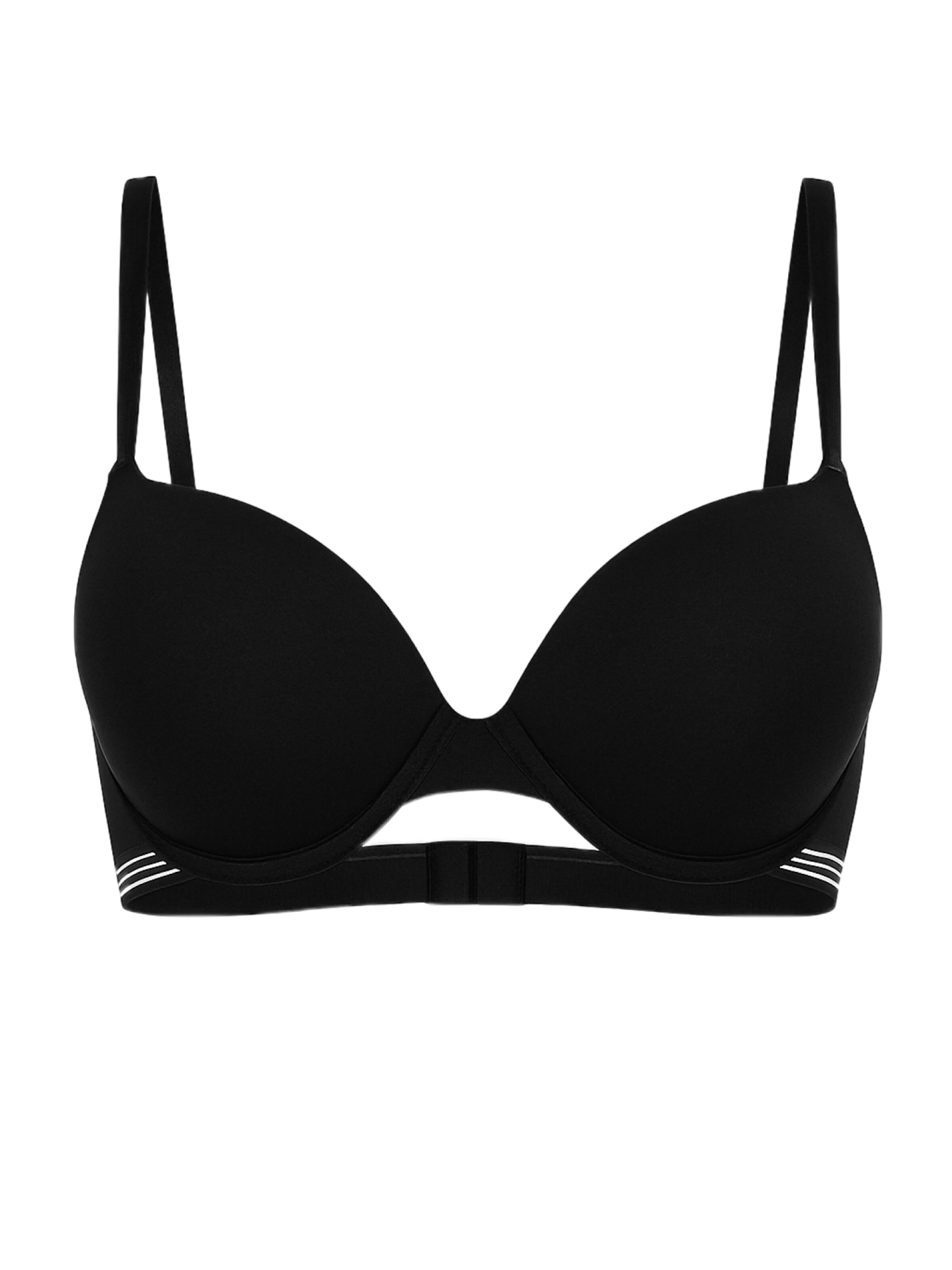 Soutien-gorge C&City en noir : devant