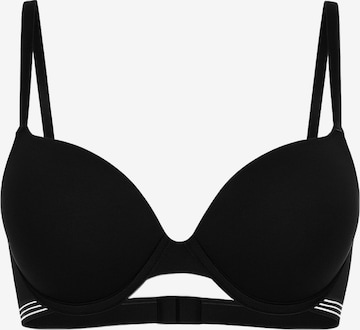 Push-up Soutien-gorge C&City en noir : devant
