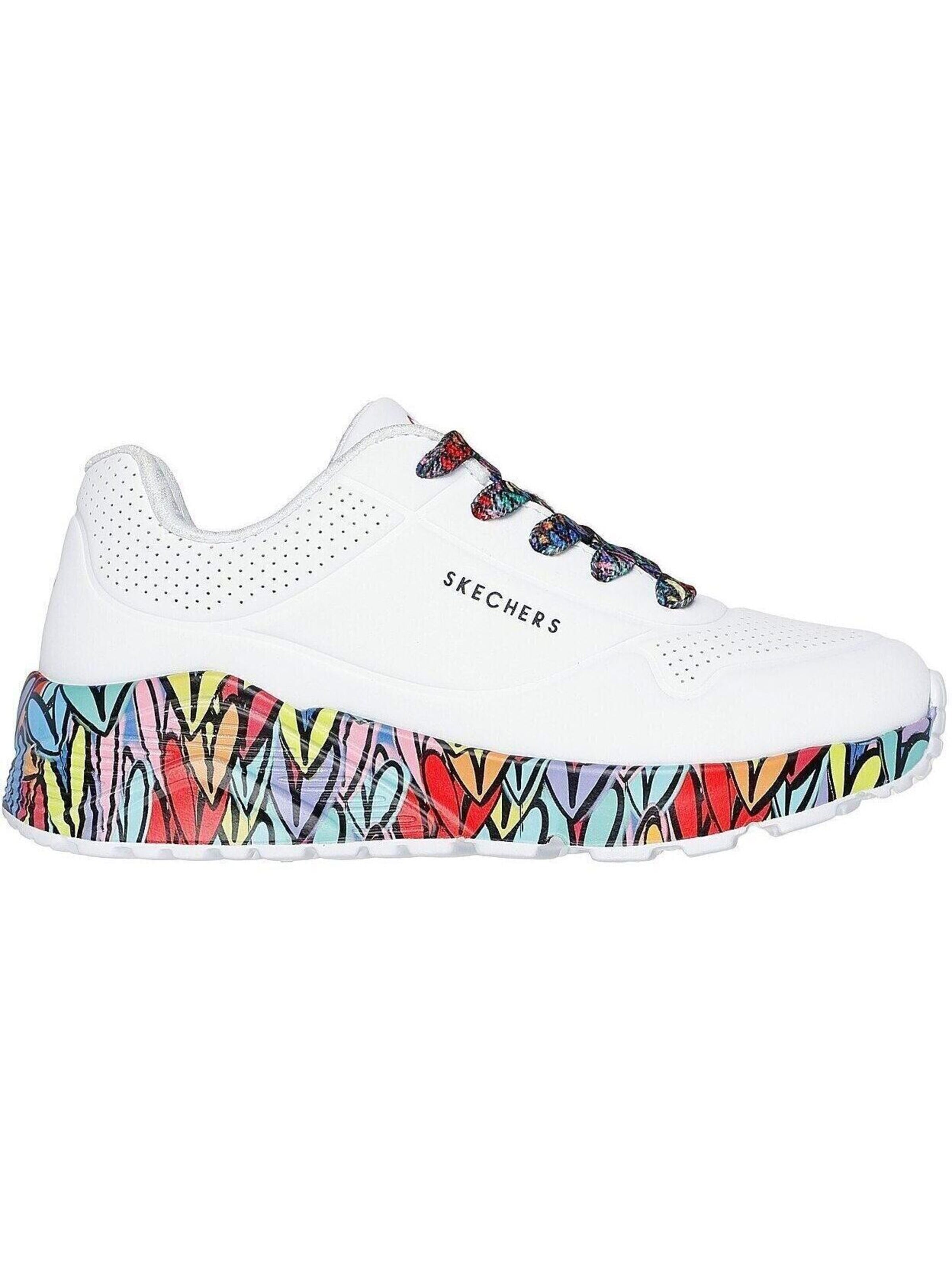 SKECHERS Sports shoe 'Uno Lite-subtle Love' in White