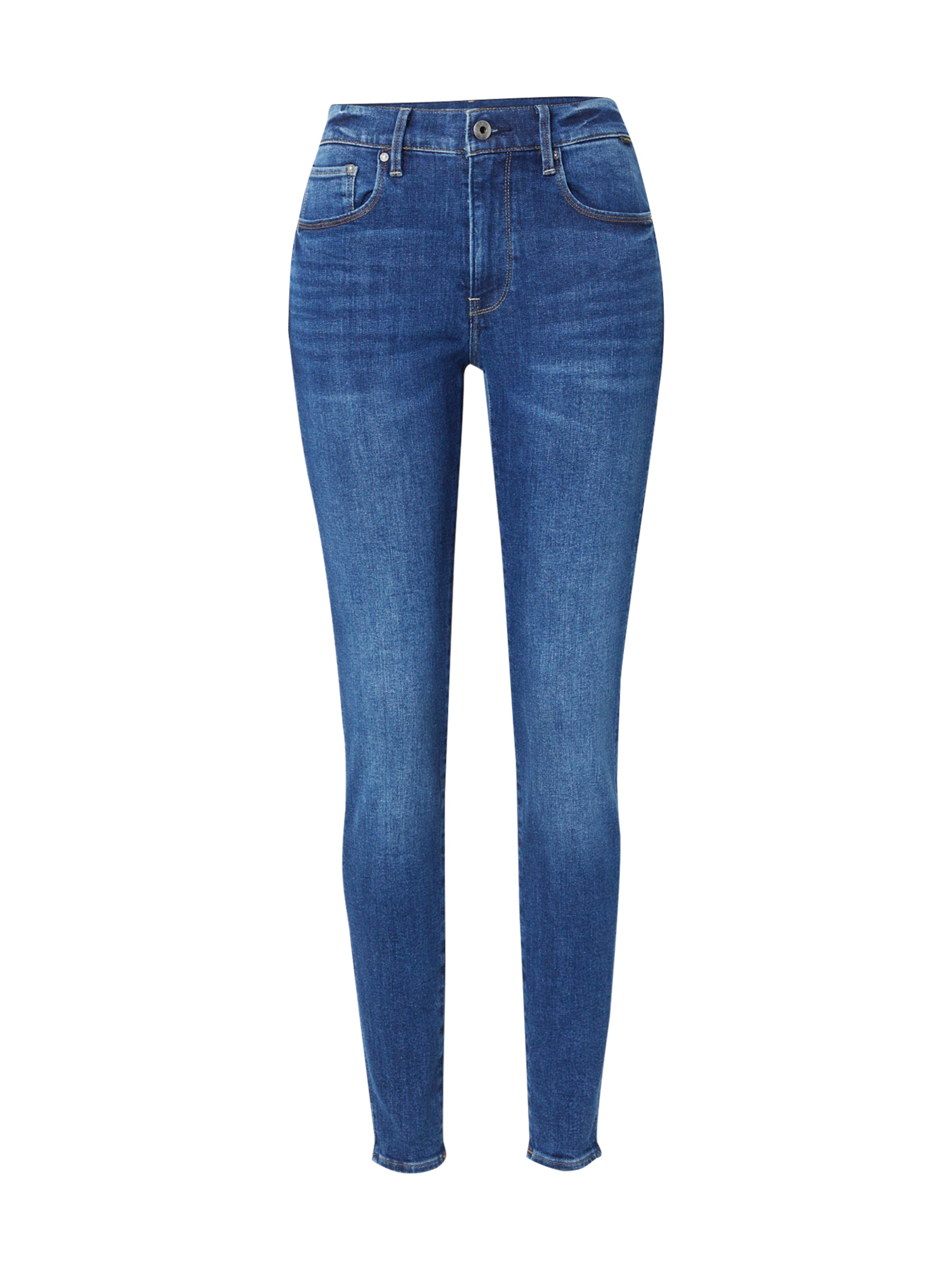 G-STAR Skinny Džínsy '3301' - Modrá: predná strana