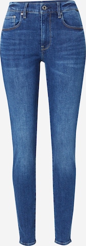 Skinny Jeans '3301' de la G-STAR pe albastru: față