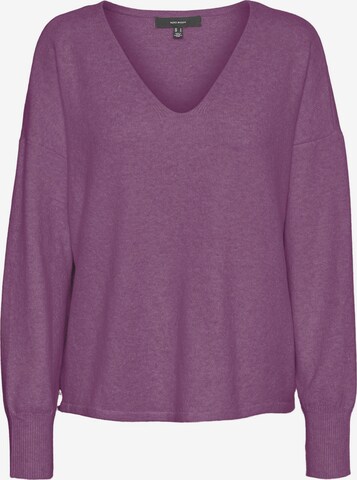 VERO MODA Sweater in Purple: front