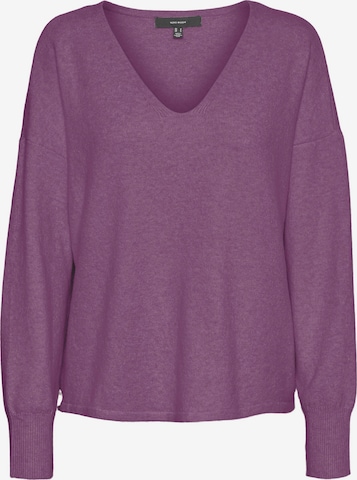 VERO MODA Sweater in Purple: front