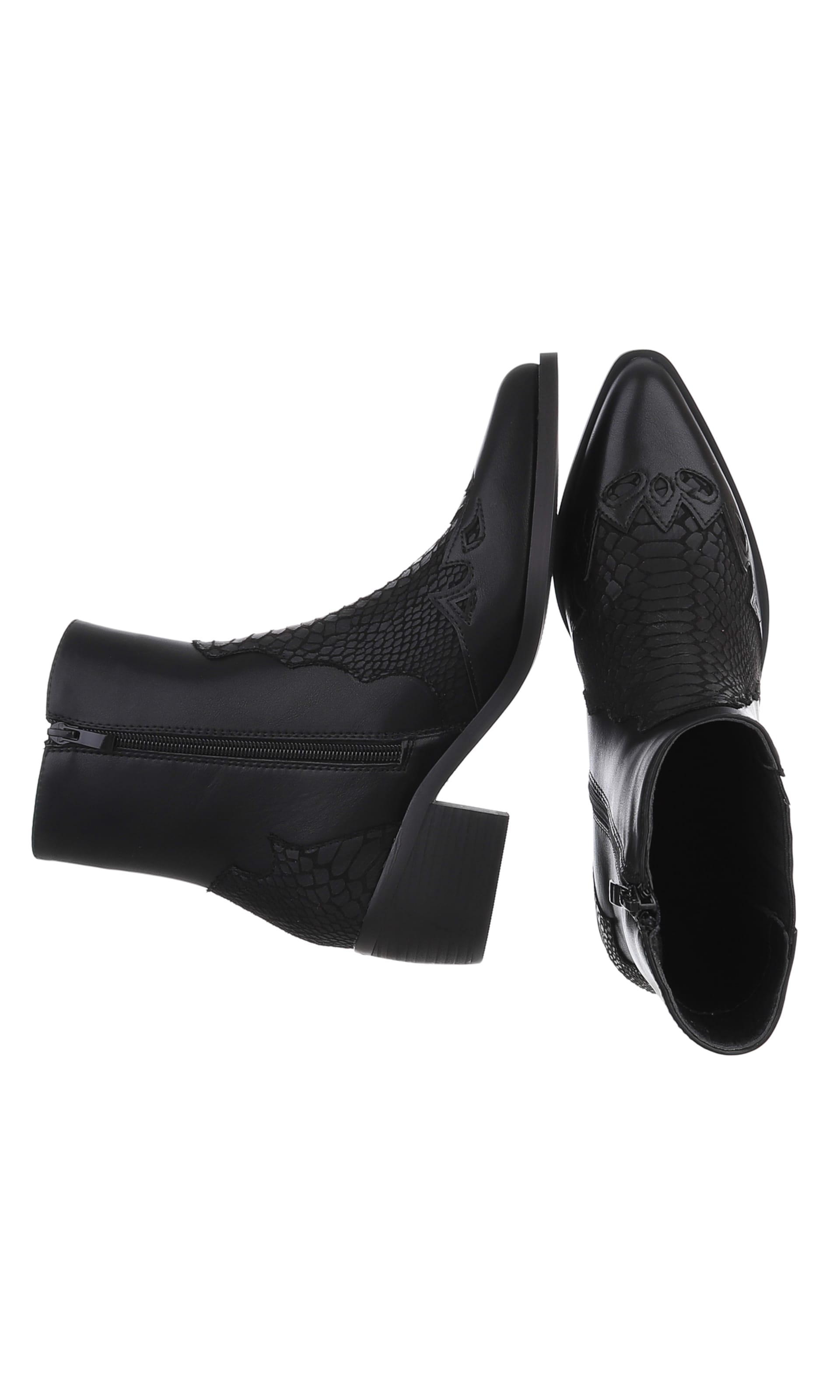 Ital-Design Boots in Black