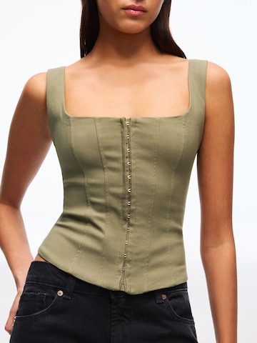 Bershka Топ в зелено