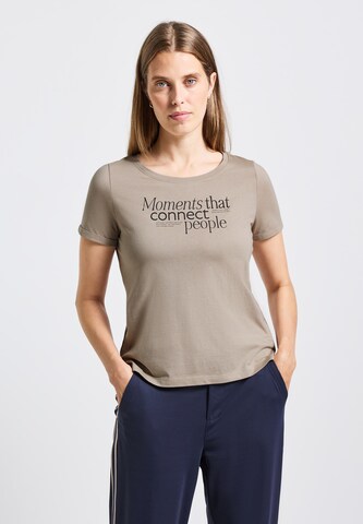 STREET ONE Shirt in Beige: front