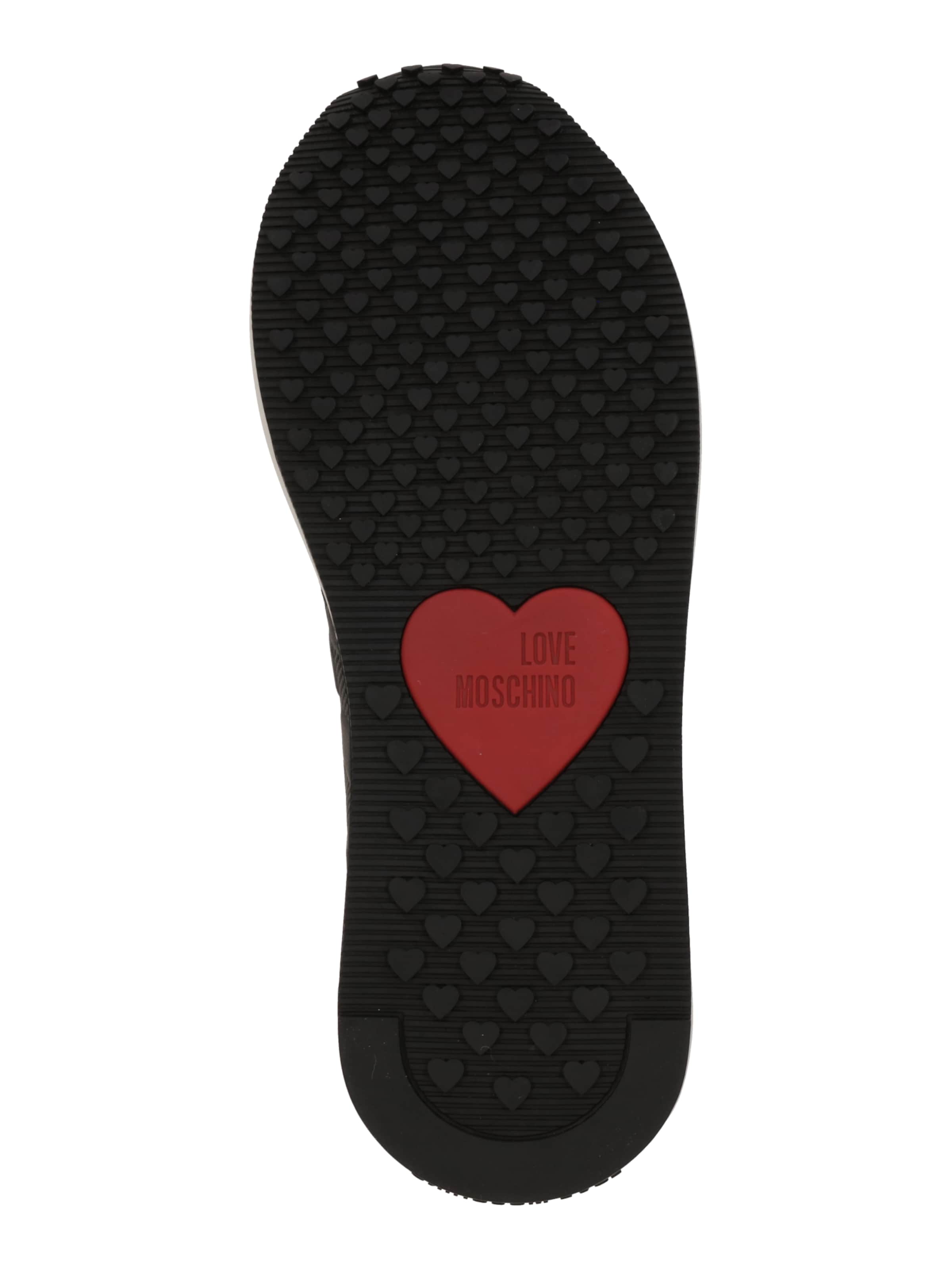 Baskets basses 'D.RUN40' Love Moschino en noir