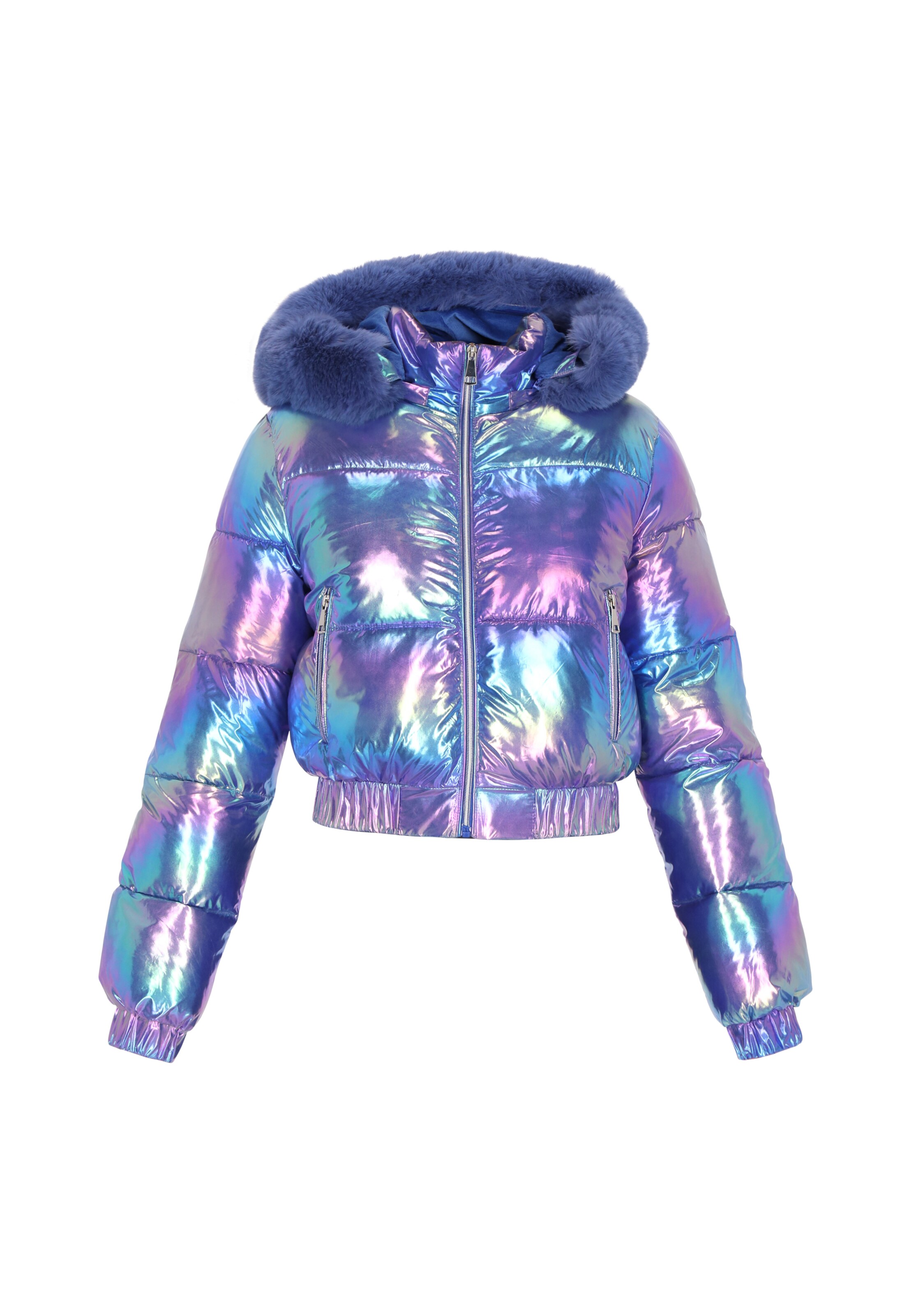 MYMO Winterjacke in Blau: Vorderseite