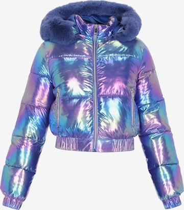 MYMO - Casaco de inverno em azul: frente