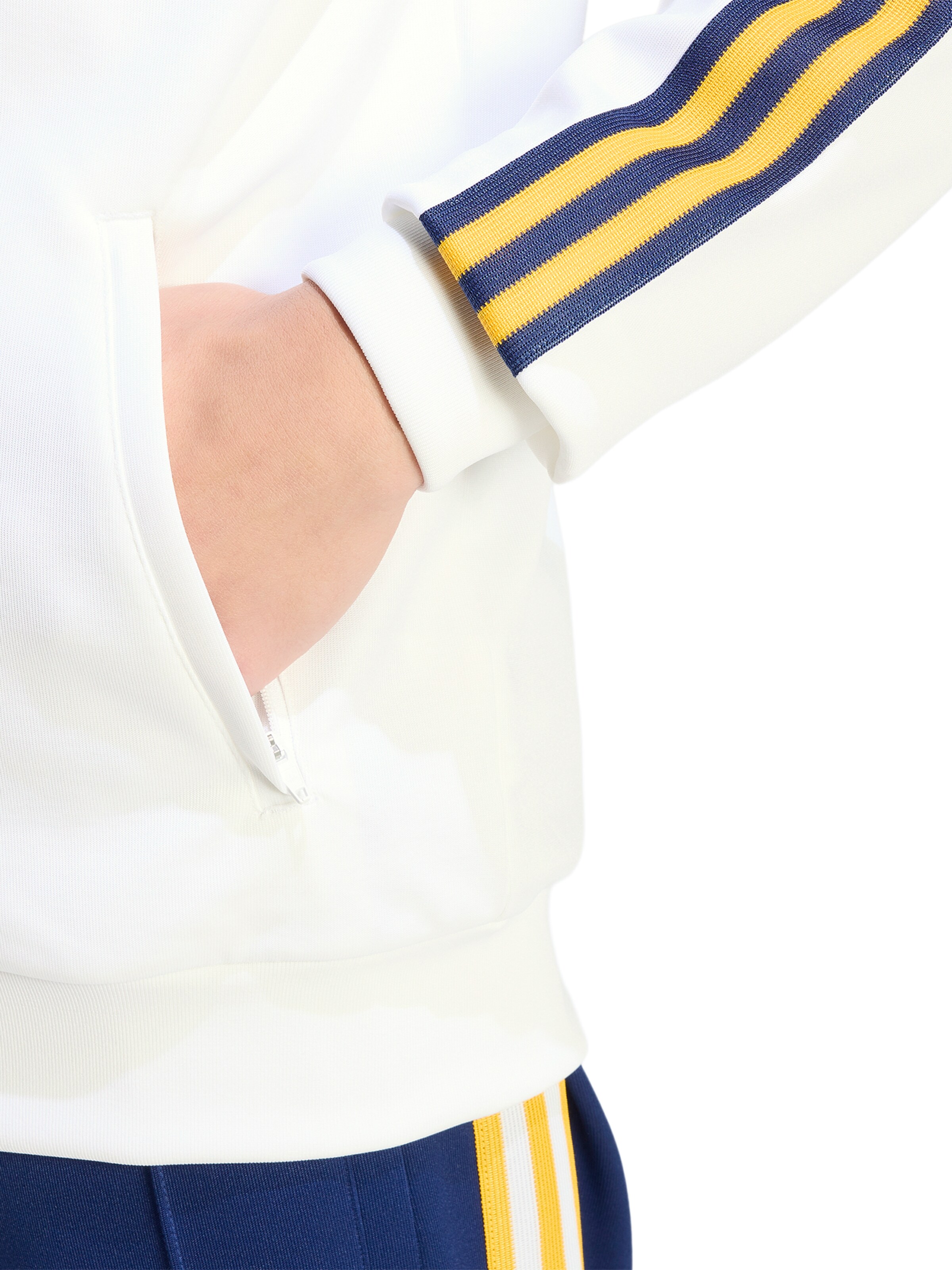 Vestes d’entraînement 'REAL' ADIDAS PERFORMANCE en blanc