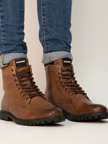BLACKSTONE Schnürboots 'JAXON' in Braun