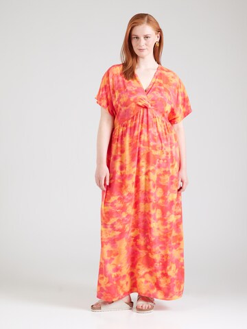 Abito 'VMCCIANA' di Vero Moda Curve in arancione: frontale