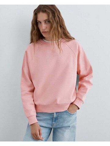 Sweat-shirt Scalpers en rose : devant