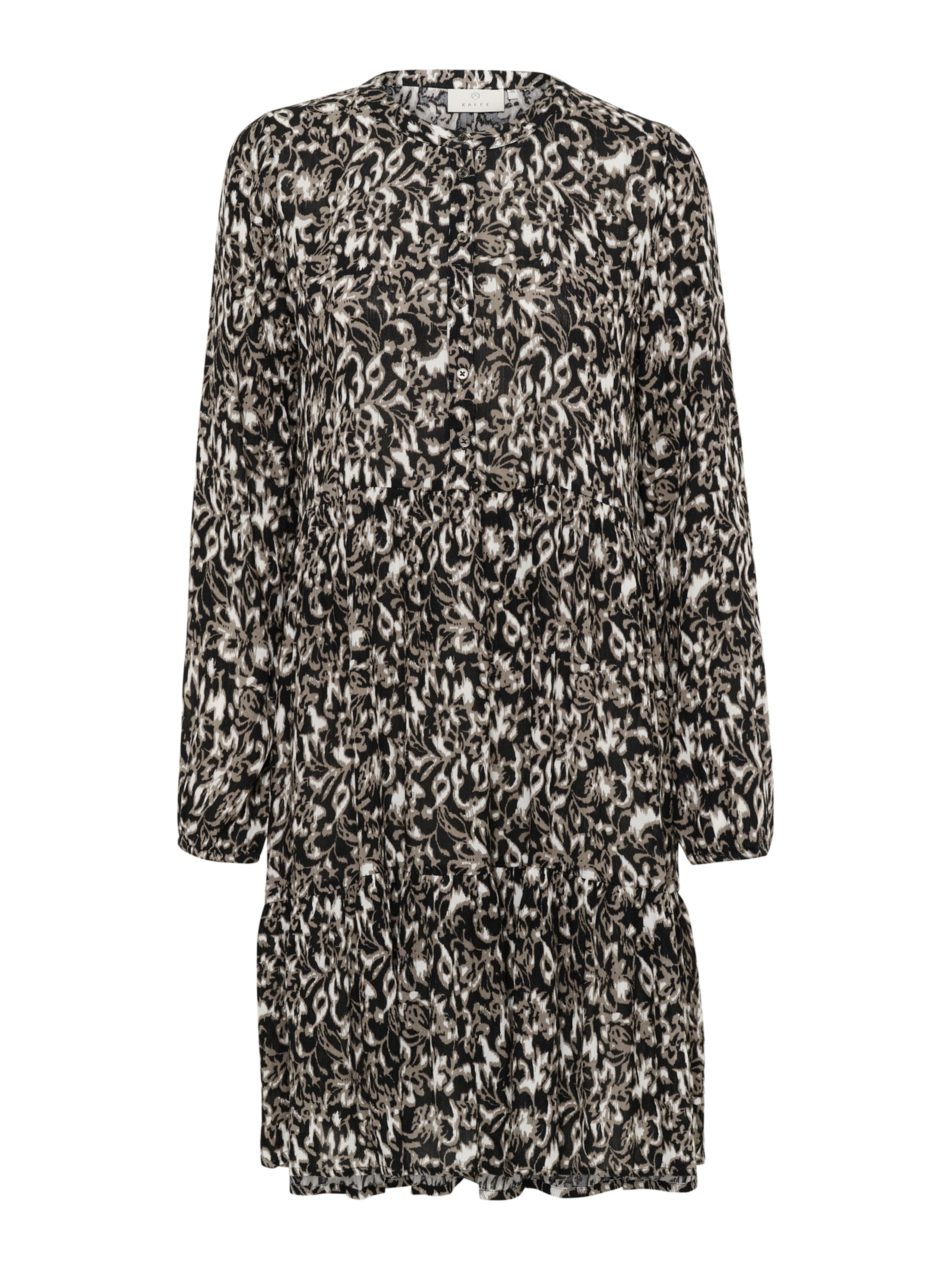 KaffeKošulja haljina 'KA Evity' - crna boja: prednji dio