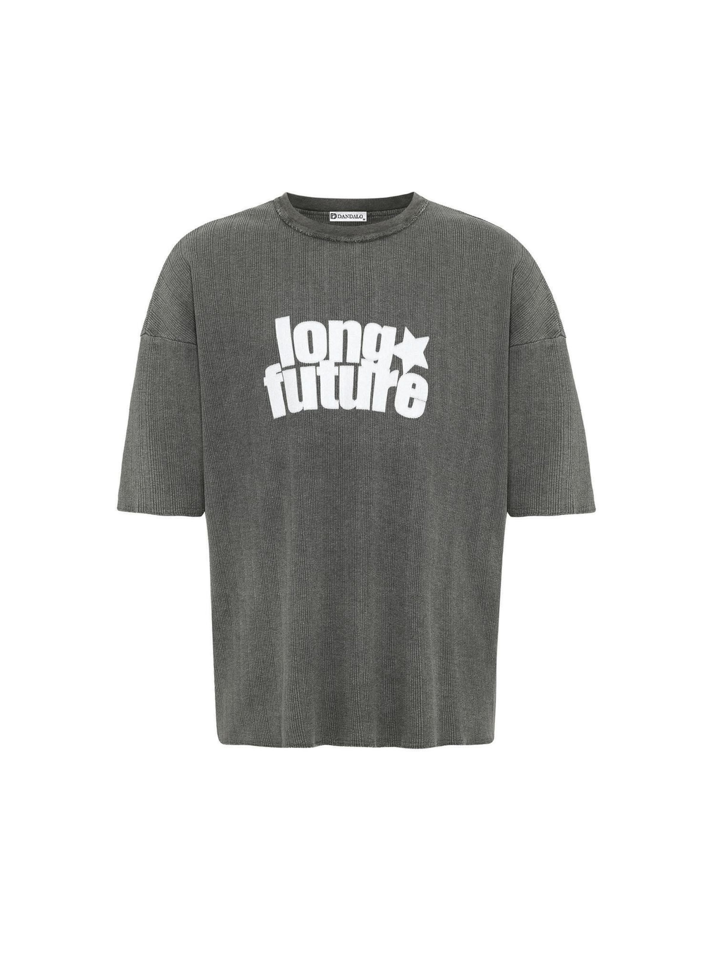 Tricou de la Dandalo pe gri: față