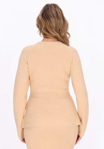 Pull-over faina en beige