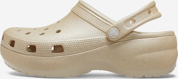 Crocs Puukengät & Crocks-jalkineet 'Classic' värissä beige: etupuoli