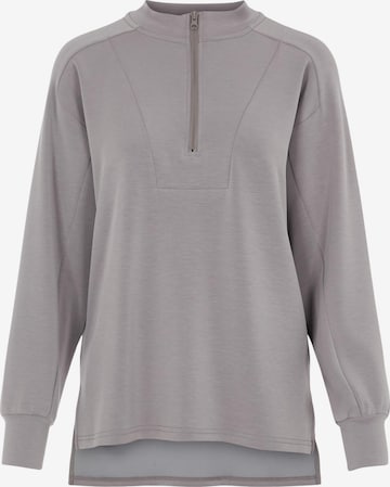 PIECES Sweatshirt 'Vigga' in Grey: front