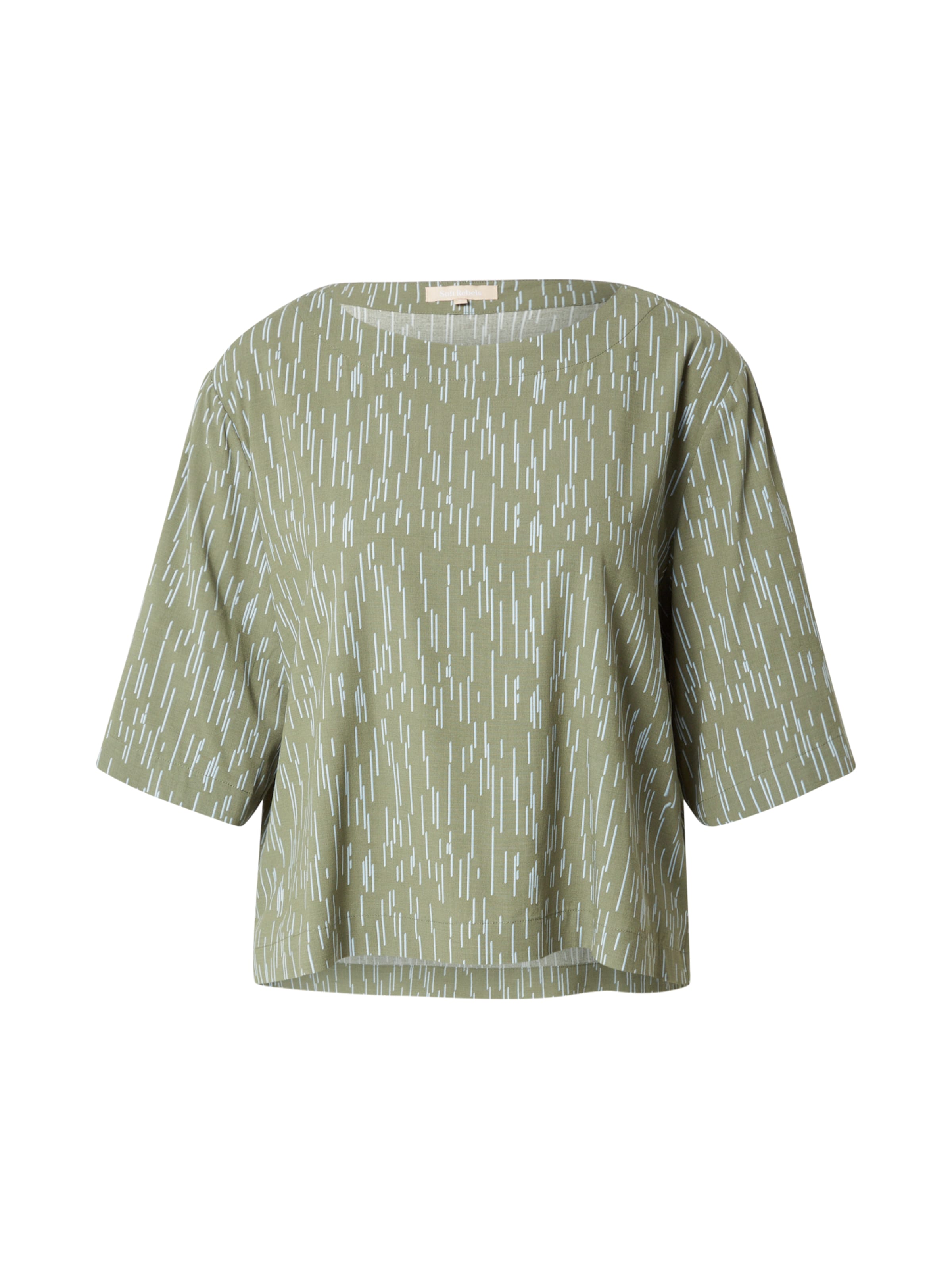 Soft Rebels Bluse 'Tabit' in Grün: Vorderseite