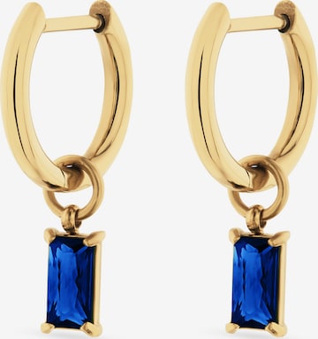 FAVS Earrings in Blue: front