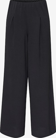 ONLY Wide Leg Laskoshousut 'ONLJOSLIN METTE' värissä musta: etupuoli