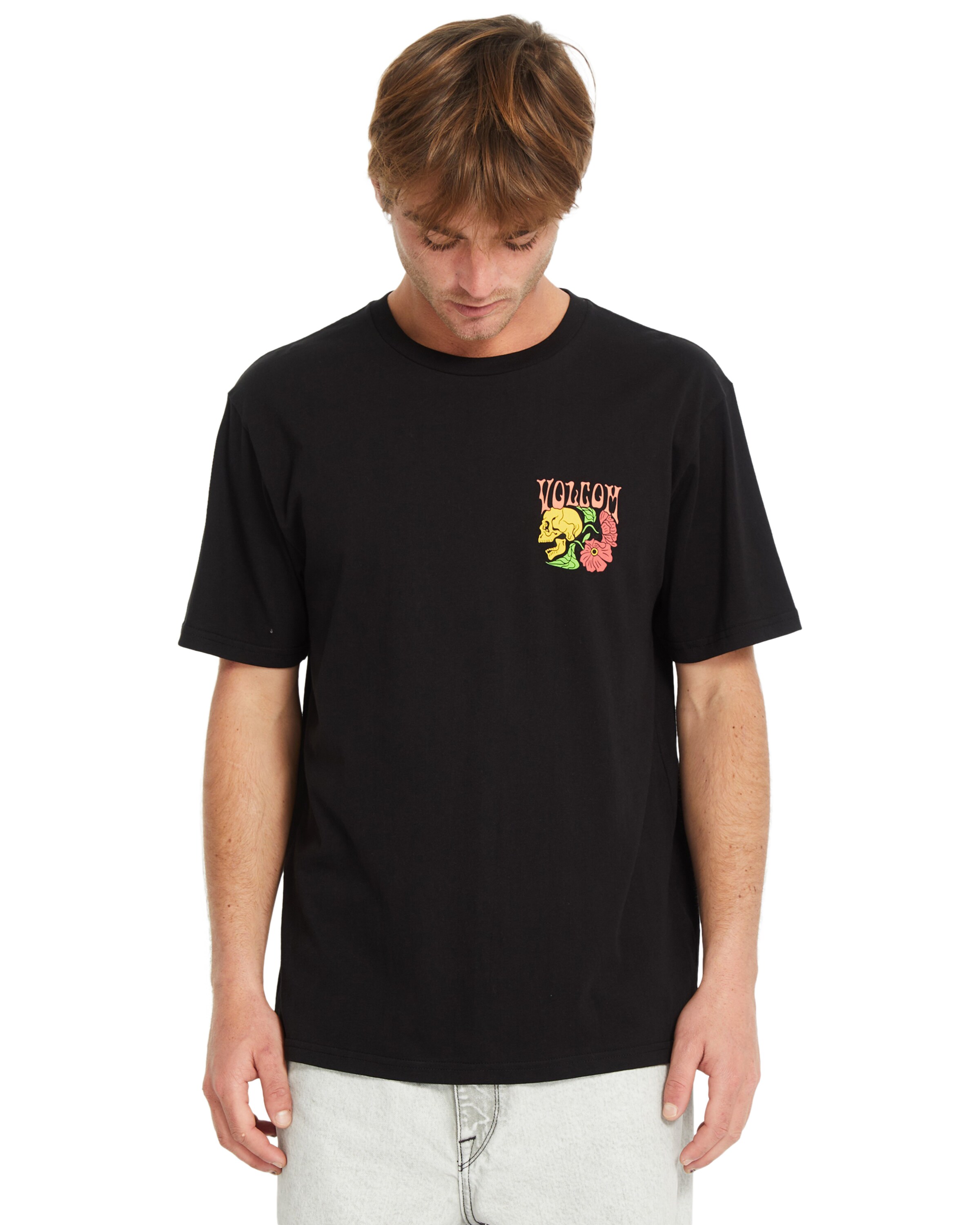Volcom T-Shirt 'Toofflow' in Schwarz