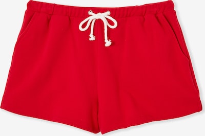 ETAM Pyjamashorts in rot, Produktansicht