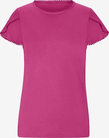 T-shirt heine en rose : devant