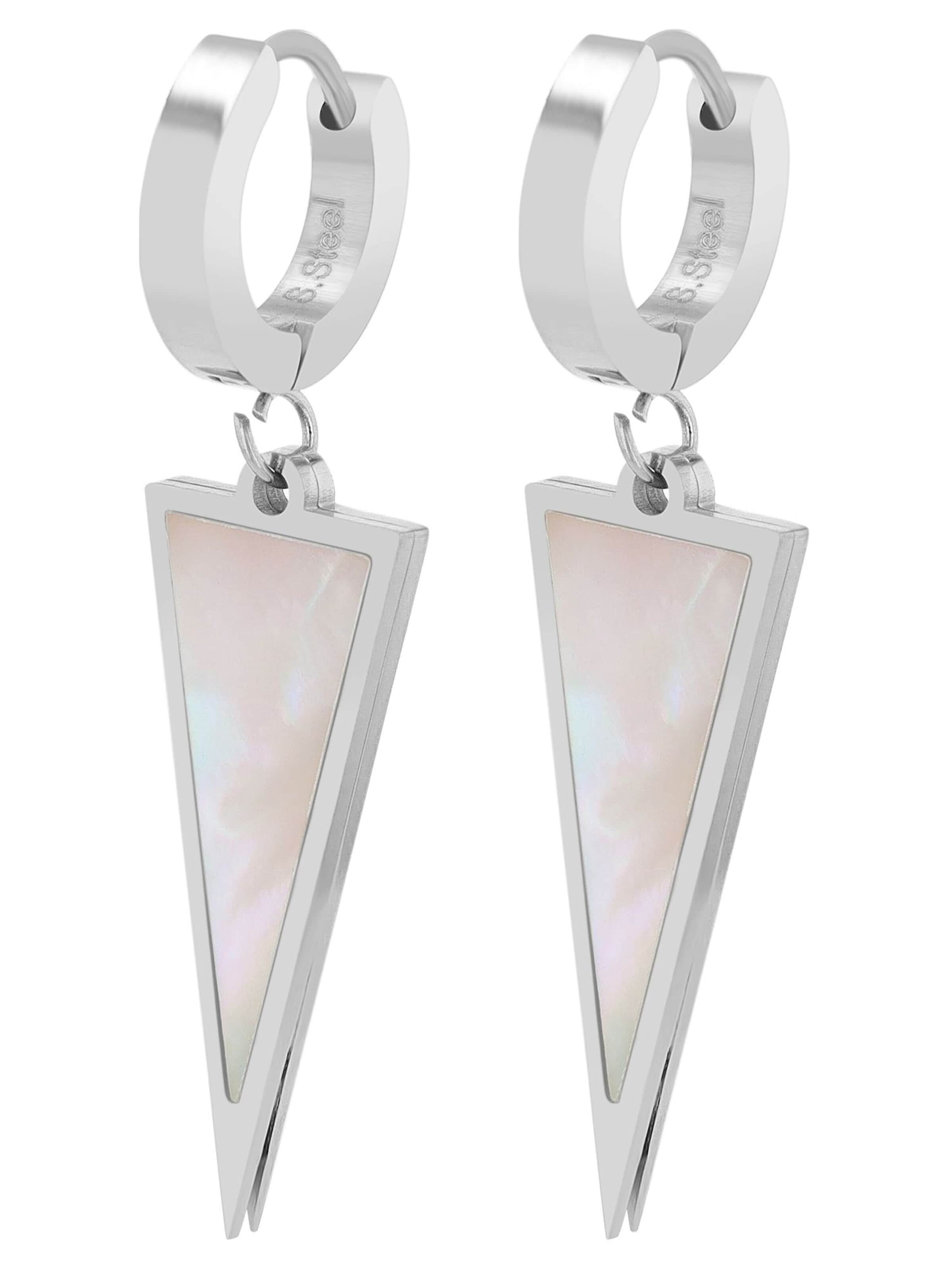 Akzent Earrings 'Faris, langlebig' in Silver