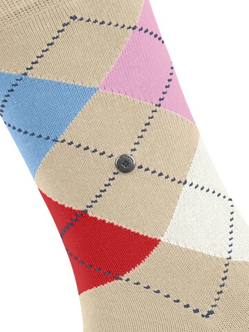 BURLINGTON Socks 'Queen' in Beige