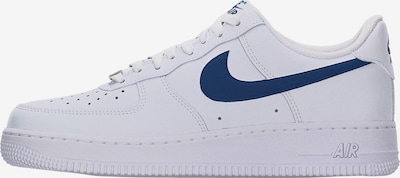 Sportbačiai be auliuko 'Nike Air Force 1 '07' iš Nike Sportswear, spalva – mėlyna / balta, Prekių apžvalga